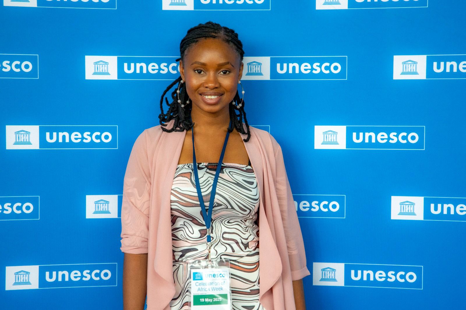 Representant ELIT à la Semaine Africaine de l'UNESCO 2025