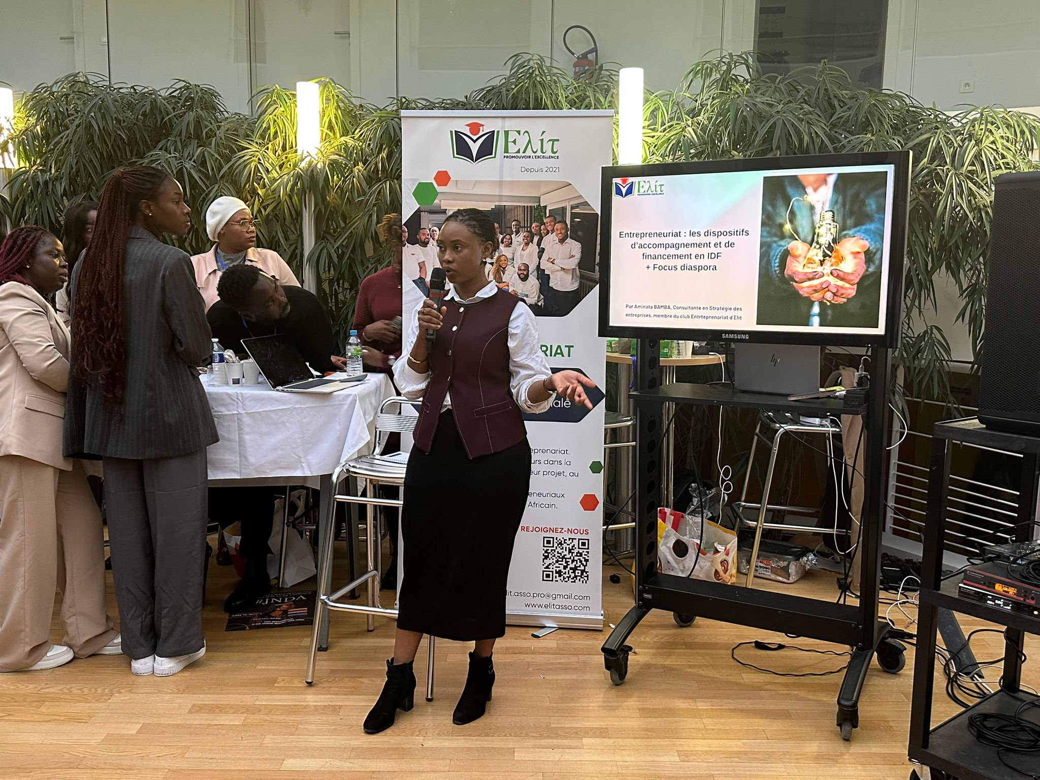 Speaker aux Journées Nationales de la diaspora et de l'Afrique